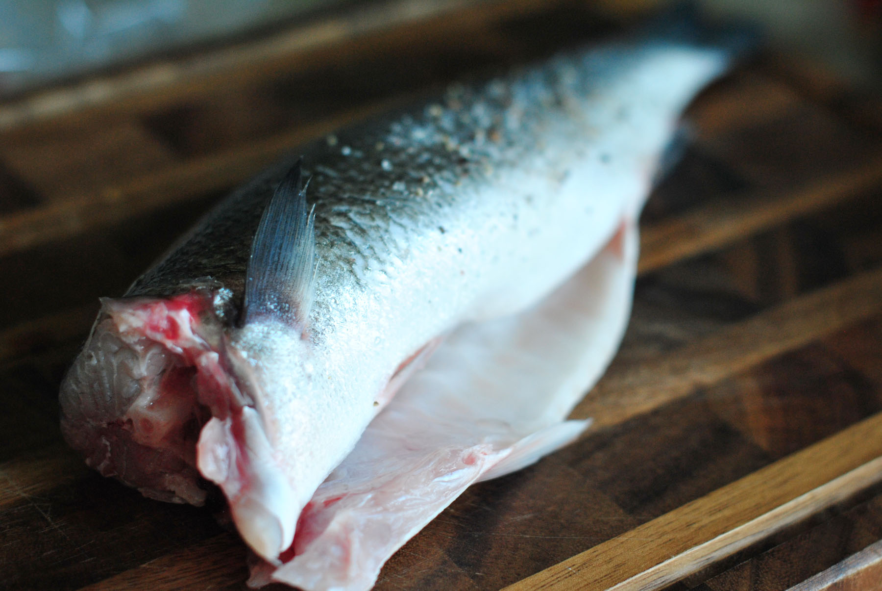Whole Roasted Branzino